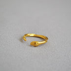 Atemberaubende Gold Ring für den Alltag