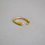 Atemberaubende Gold Ring für den Alltag