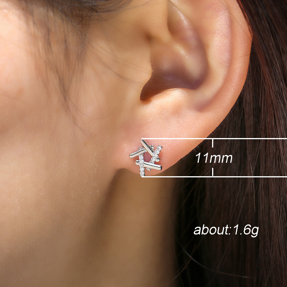 Atemberaubende Ohrring für den Alltag