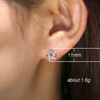 Atemberaubende Ohrring für den Alltag