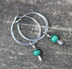 Schöne Silber Ohrring mit einzigartigem Stil