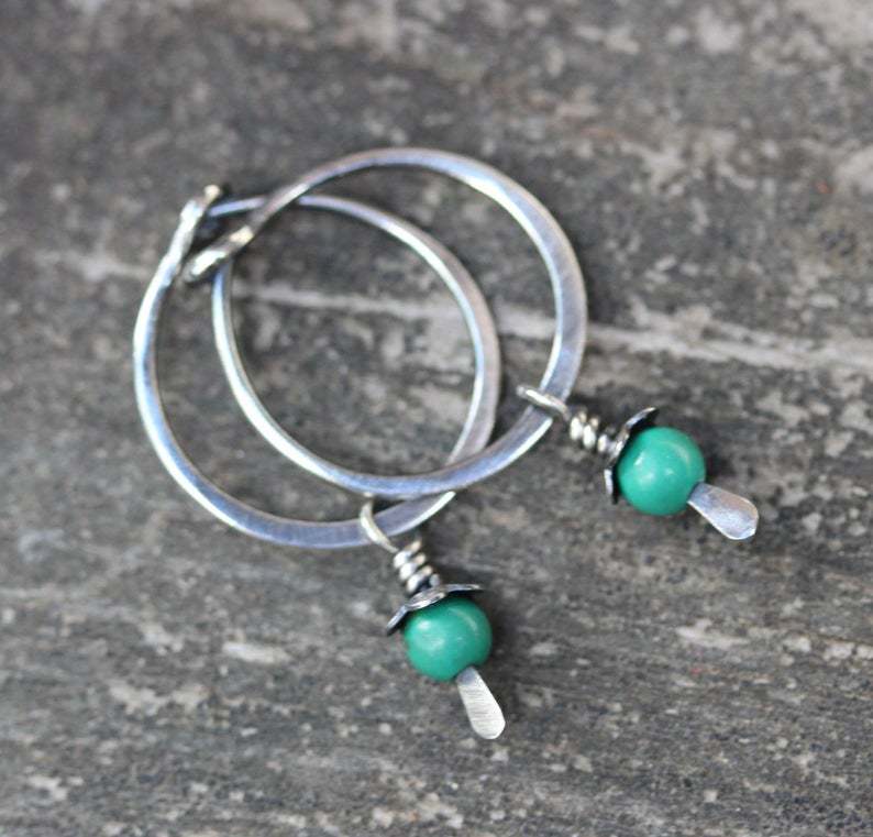 Schöne Silber Ohrring mit einzigartigem Stil