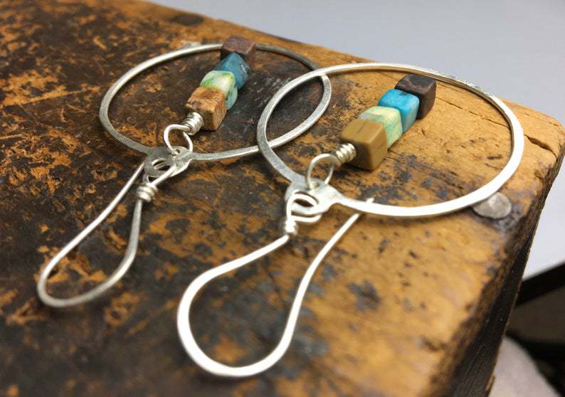 Romantische Silber Ohrring für besondere Momente