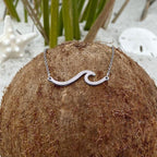 Schöne Silber Halskette mit einzigartigem Stil