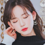 Romantische Silber Ohrring für besondere Momente