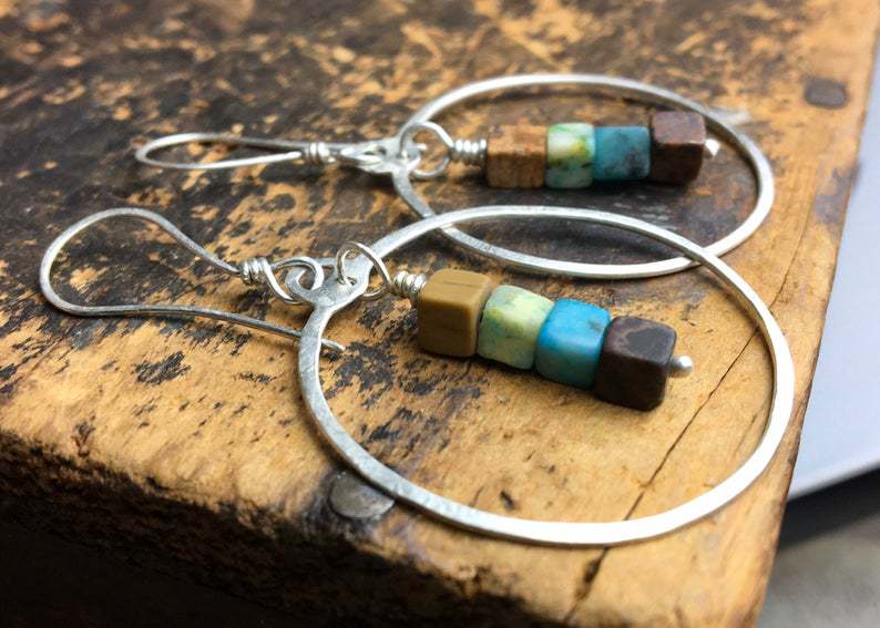 Romantische Silber Ohrring für besondere Momente