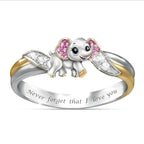 Schöne Ring mit einzigartigem Stil