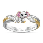 Schöne Ring mit einzigartigem Stil