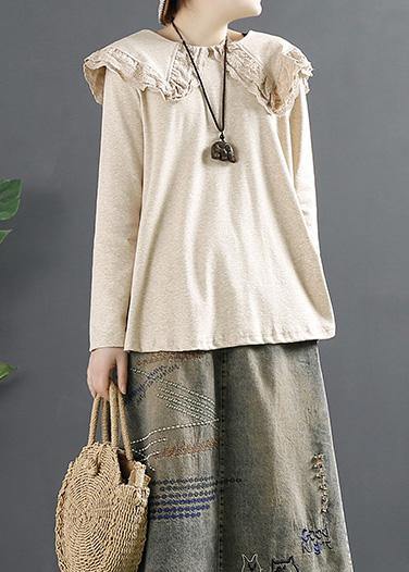 Diy Khaki for Peter Pan Collar Tops
