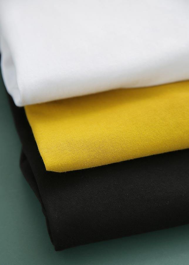 Diy White O-neck Cotton Summer T Shirts