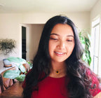 Zarte handwerkliche Perlen Halskette