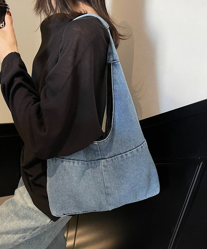 Versatile Large Capacity Denim Shoulder Bag