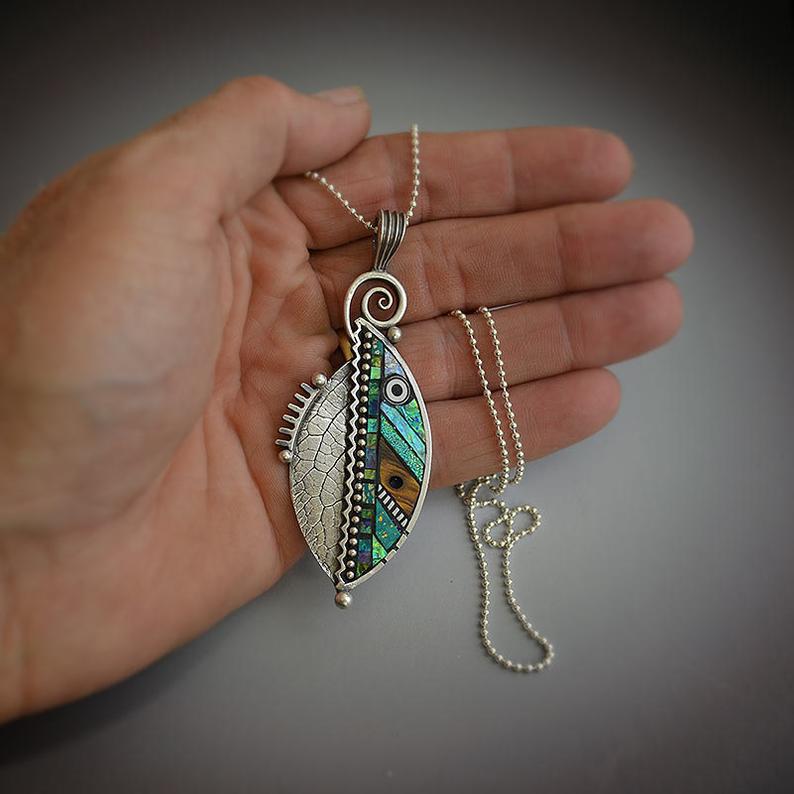 Romantische Silber Halskette für besondere Momente