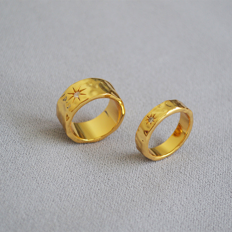 Atemberaubende Gold Ring für den Alltag