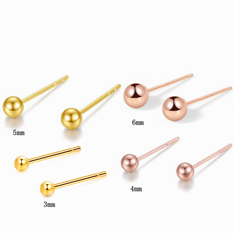 Handgefertigte Vintage Gold Ohrring