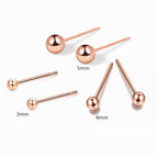 Handgefertigte Vintage Gold Ohrring