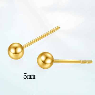 Handgefertigte Vintage Gold Ohrring