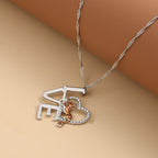 Zarte handwerkliche Halskette