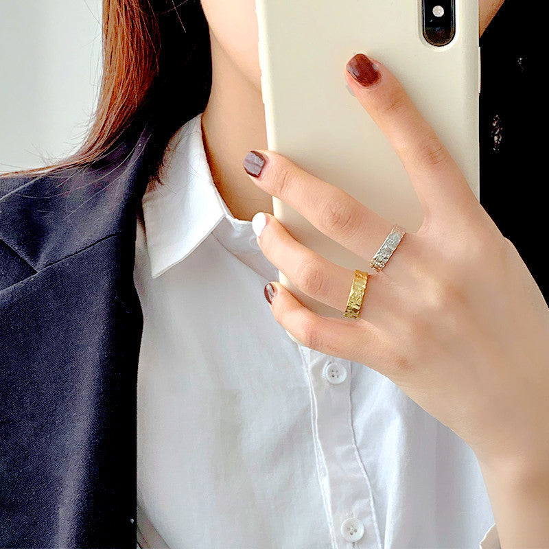 Handgefertigte Vintage Gold Ring