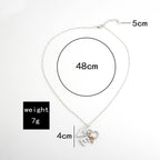 Zarte handwerkliche Halskette