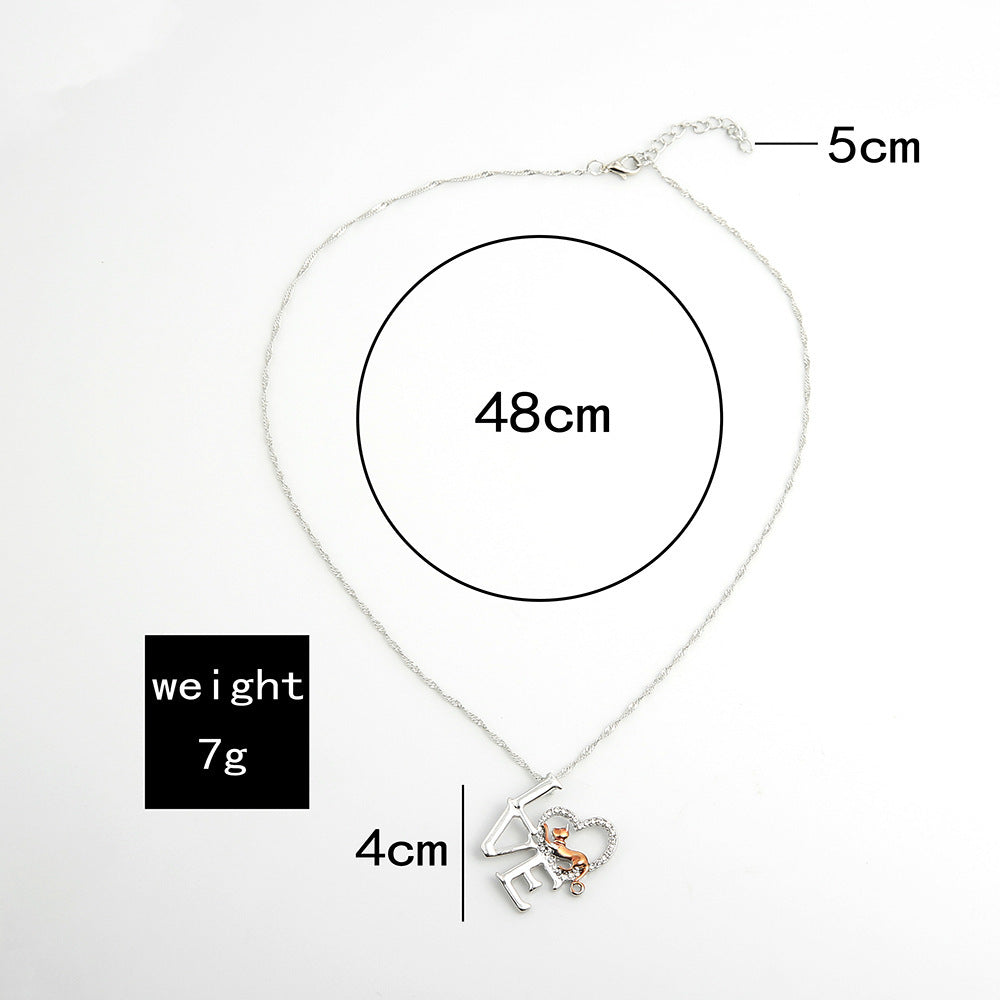 Zarte handwerkliche Halskette