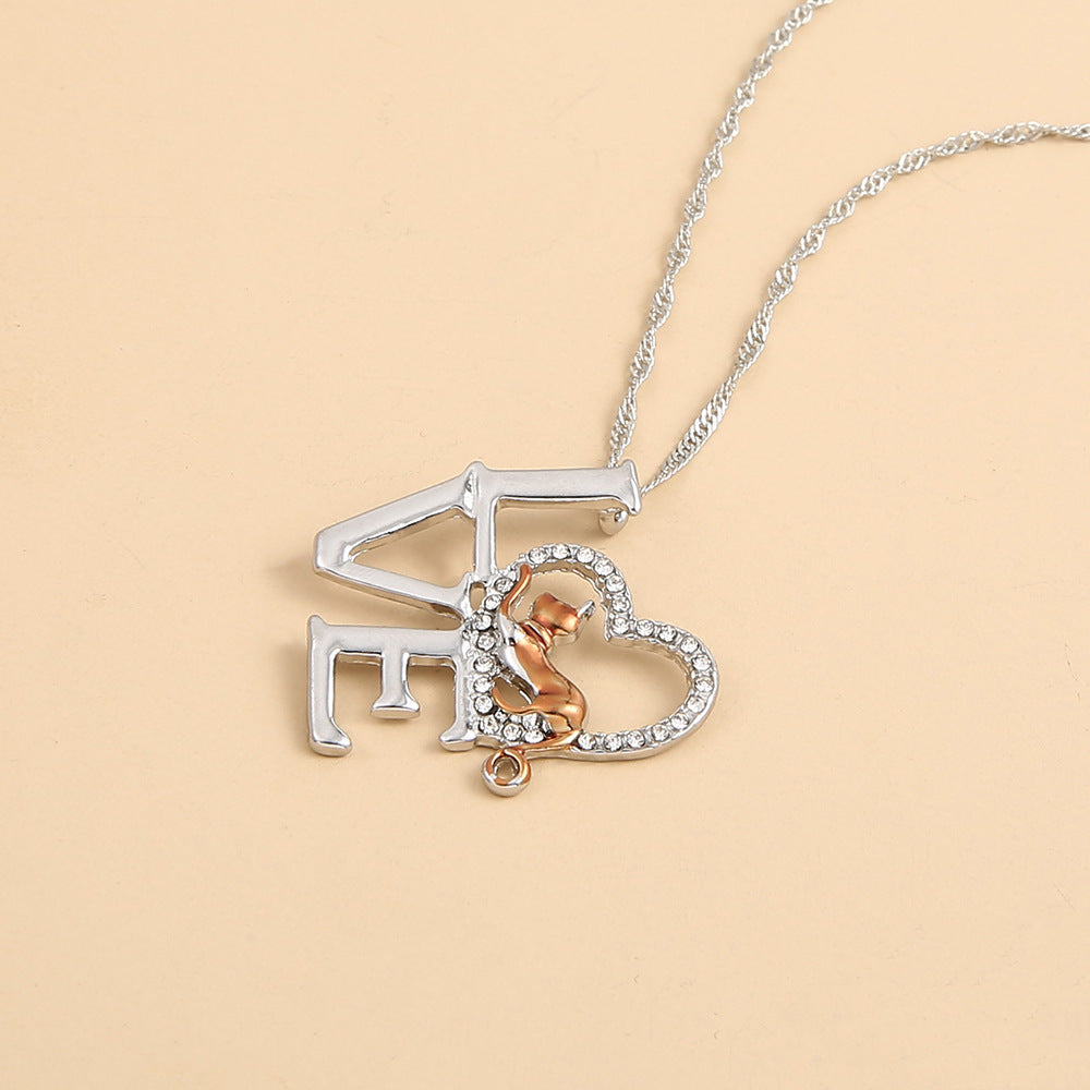 Zarte handwerkliche Halskette