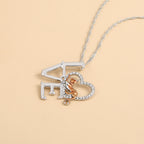 Zarte handwerkliche Halskette