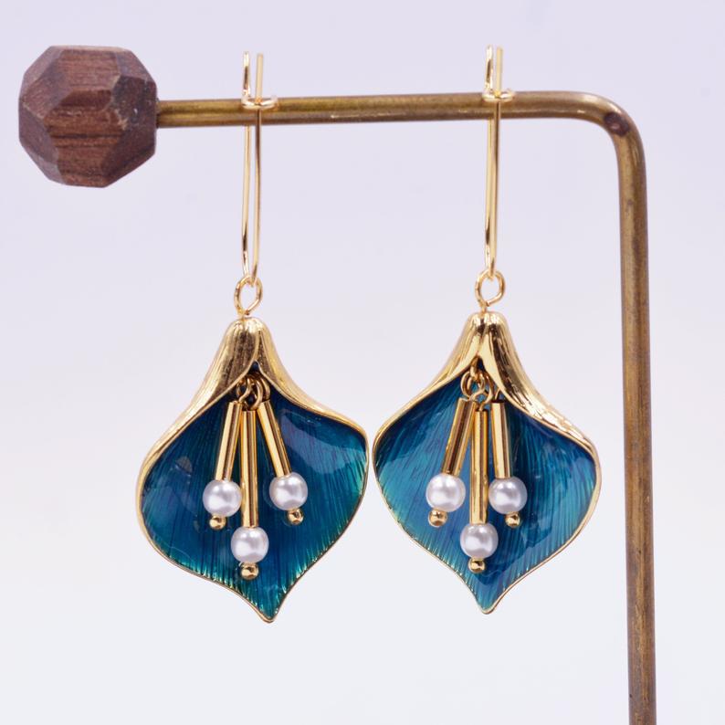 Charmante Perlen Ohrring für jeden Anlass