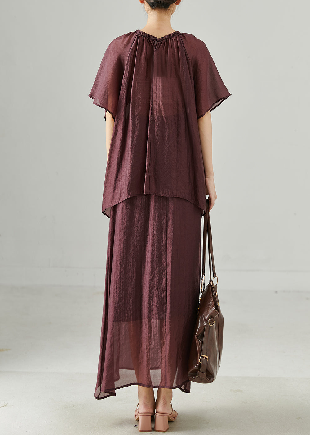 Mulberry Oversized Linen Sets 2 Pieces Summer