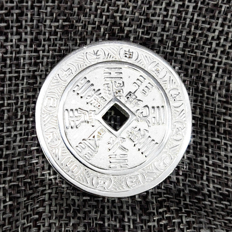 Zarte handwerkliche Silber Halskette