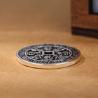 Zarte handwerkliche Silber Halskette