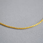 Schöne Gold Halskette mit einzigartigem Stil