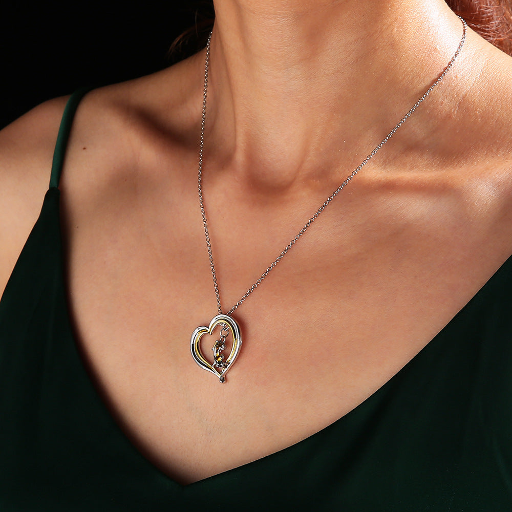 Romantische Gold Halskette für besondere Momente