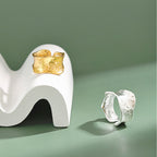 Klassische Gold Ring mit zeitloser Eleganz