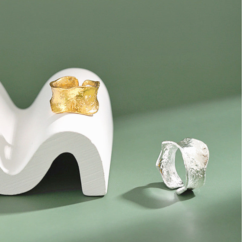 Klassische Gold Ring mit zeitloser Eleganz