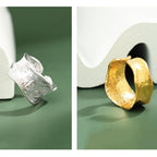 Klassische Gold Ring mit zeitloser Eleganz