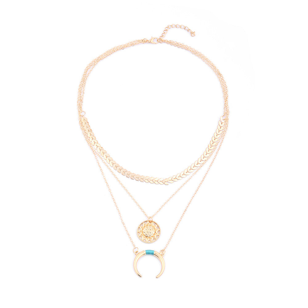 Zarte handwerkliche Halskette