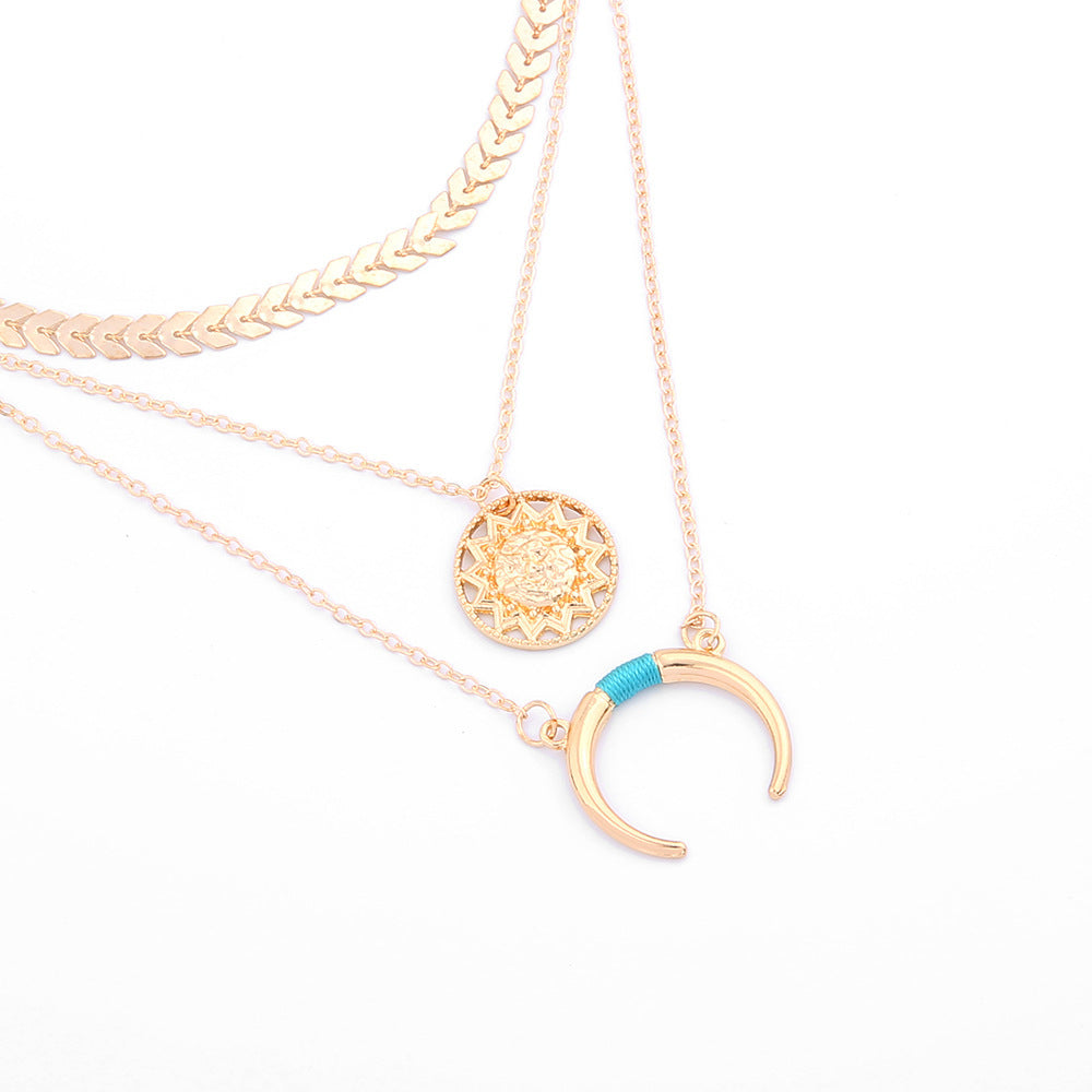 Zarte handwerkliche Halskette