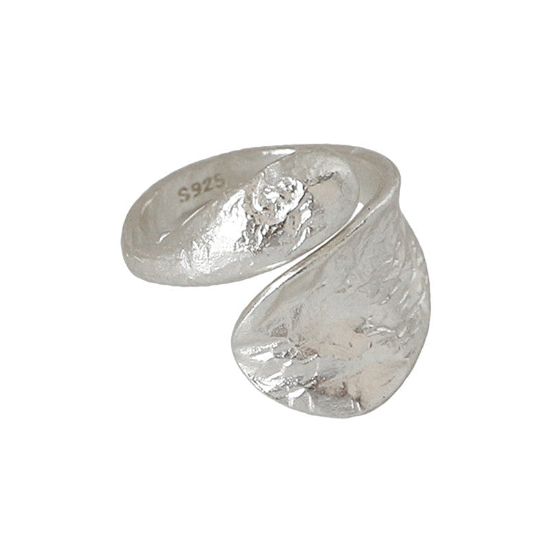 Zarte handwerkliche Gold Ring