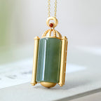 Zarte handwerkliche Gold Halskette