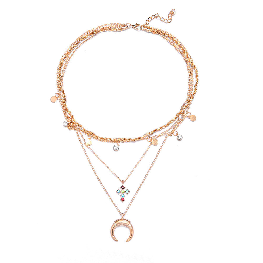 Schöne Halskette mit einzigartigem Stil