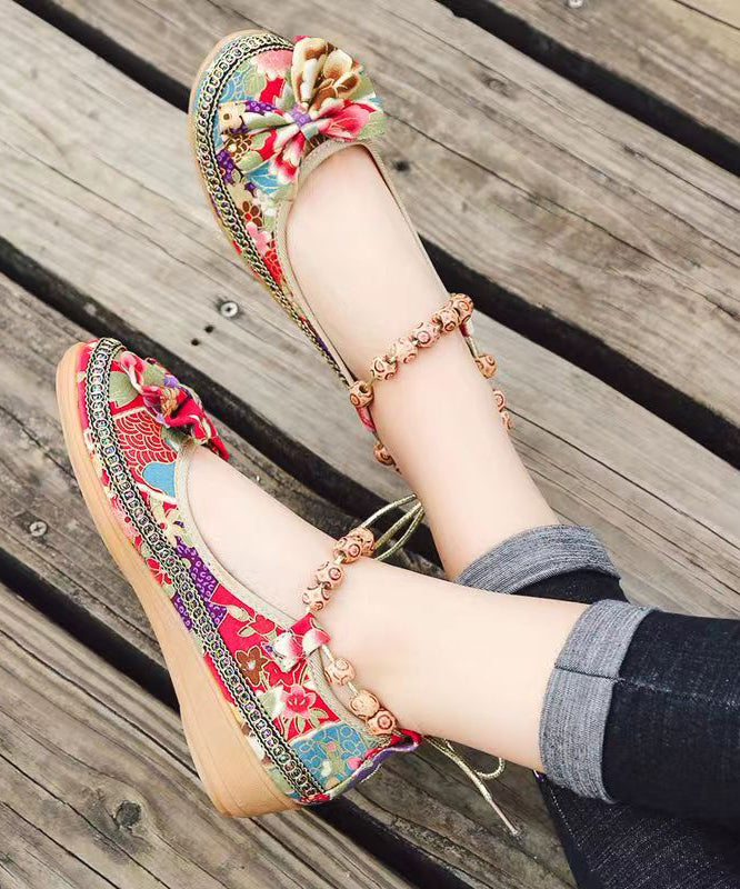 Black Bow Splicing Wedge High Wedge Heels Shoes