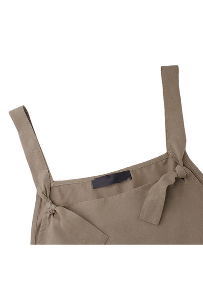 Cozy Khaki Jumpsuits Overalls