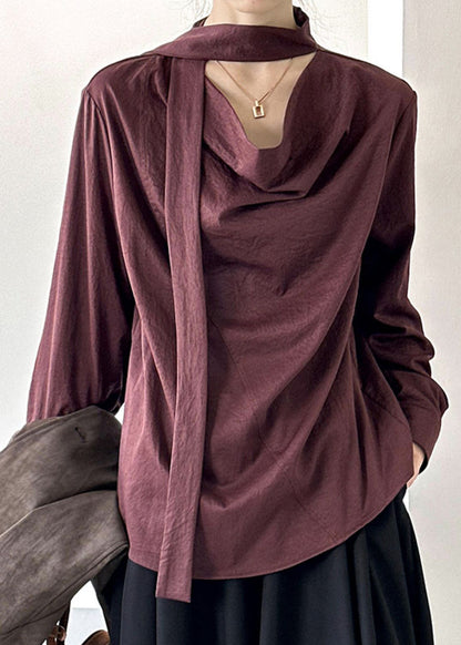 Handmade Red Patchwork Top Spring