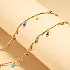 Zarte handwerkliche Halskette