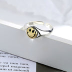 Klassische Silber Ring mit zeitloser Eleganz