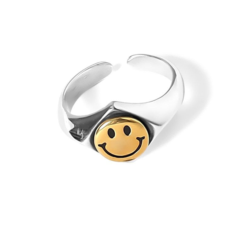 Klassische Silber Ring mit zeitloser Eleganz