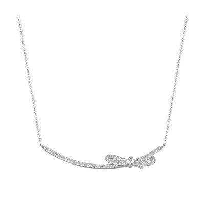 Zarte handwerkliche Gold Halskette