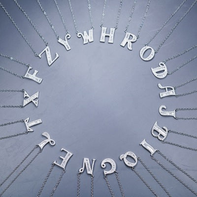 Zarte handwerkliche Silber Halskette