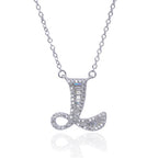 Zarte handwerkliche Silber Halskette